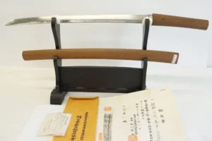 脇差 認定書あり 白鞘 刀剣(5583)